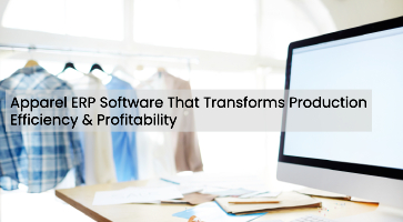 Apparel ERP software managing inventory and garment costing